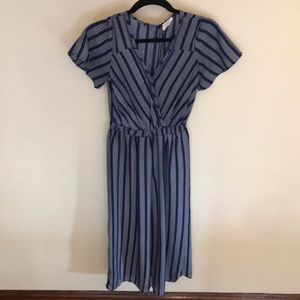 Navy blue jumpsuit